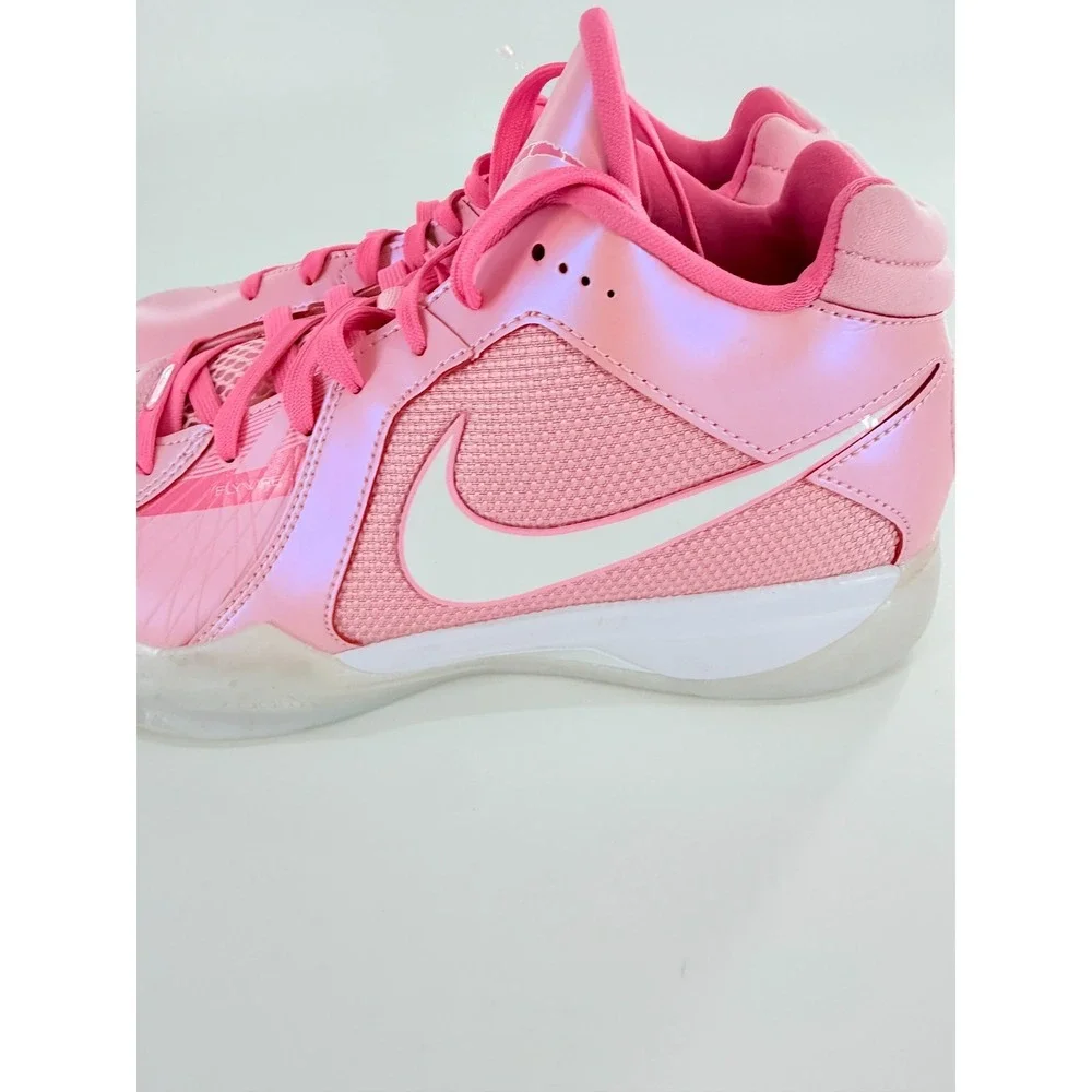 Nike KD 3‎ Aunt Pearl Mens Size 10 Medium Soft Pink White Lotus Pink FJ0982 600